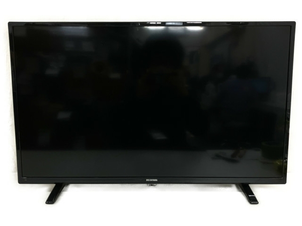 【動作保証】 アイリスオーヤマ LT-32C320B 32型 ハイビジョン液晶テレビ 2021年製 ブラック 中古 良好 T8724127の画像1