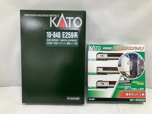 KATO 10-847 10-848 E259系 成田エクスプレス 基本 増結 6両セット Nゲージ 鉄道模型 中古 良好 H8693470_画像1