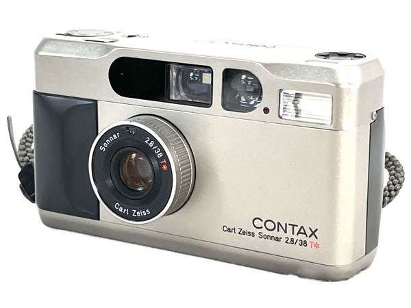 【動作保証】 CONTAX T2 Carl Zeiss Sonnar 2.8/38T＊ コンパクト フィルム カメラ 中古 W8746026の画像1