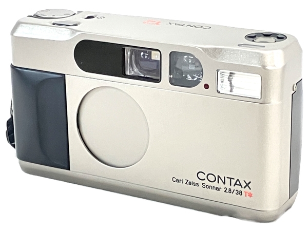【動作保証】 CONTAX T2 Carl Zeiss Sonnar 2.8/38T＊ コンパクト フィルム カメラ 中古 W8746026の画像2