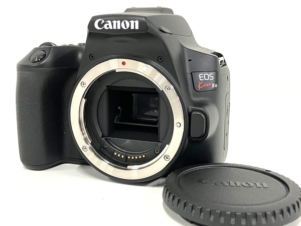 【動作保証】 Canon キャノン EOS Kiss X10 EF-S 18-55mm IS STM EF-S 55-250mm IS STM Kit ダブルズームキット カメラ 中古 美品 B8719724の画像1