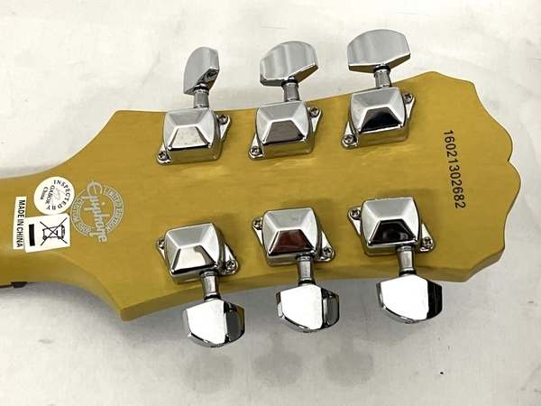 【動作保証】Epiphone Les Paul Special Yellow エレキギター 中古 良好 T8709630の画像8