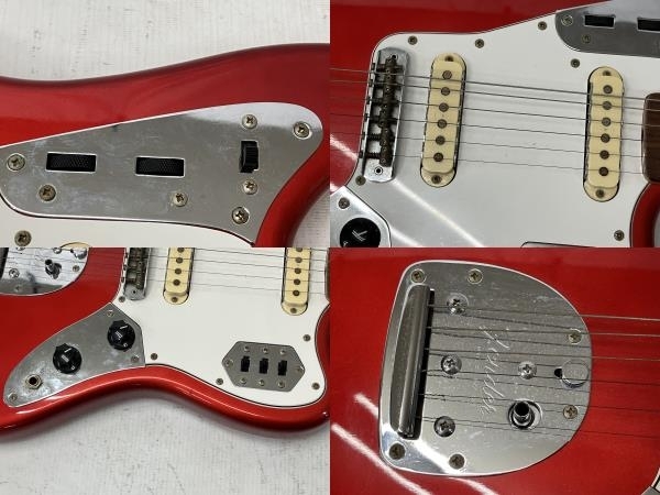 【動作保証】Fender Japan jaguar JG66 Candy Apple Red フェンダージャパン ジャガー ダイナ期 エレキギター 中古 W8701152の画像2