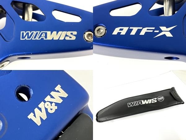 【動作保証】W&W WIAWIS ATF-X H25 ハンドル 右 RH リカーブ ハンドル 中古 Y8748362の画像2