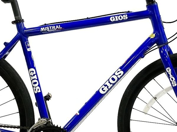 【引取限定】【動作保証】 GIOS MISTRAL CHROMOLY 2020年モデル 52サイズ 外装3×8段 クロスバイク 中古 直 T8692758の画像2