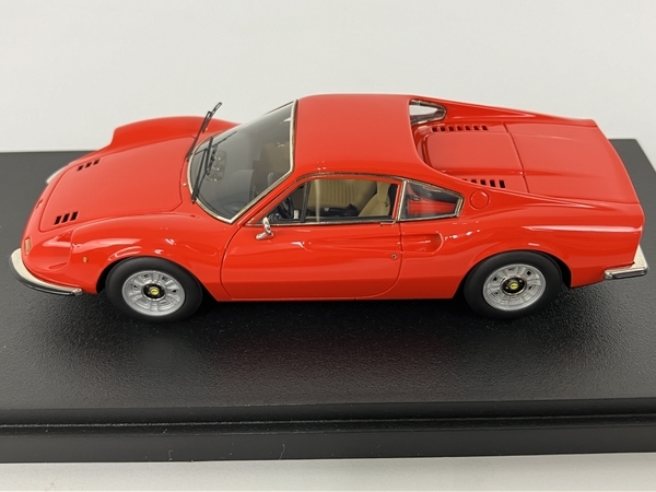 【動作保証】 Make Up EM 112B 1/43 Dino 246 GT Type-E 1971 Red フィギュア 未使用 Y8740434_画像6