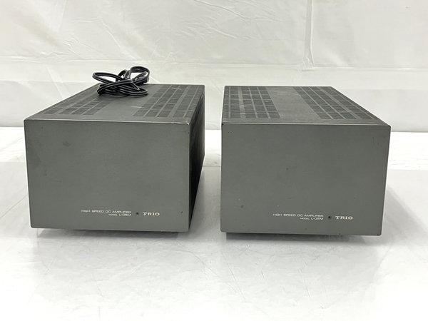 【動作保証】 TRIO L-05M ハイスピード モノラルパワーアンプ 2台セット 中古 T8741245の画像6