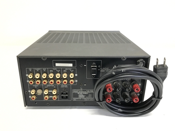 KENWOOD KAF-7002 インテグレーテッド アンプ オーディオ 音響 機器 ジャンク F8720068の画像3