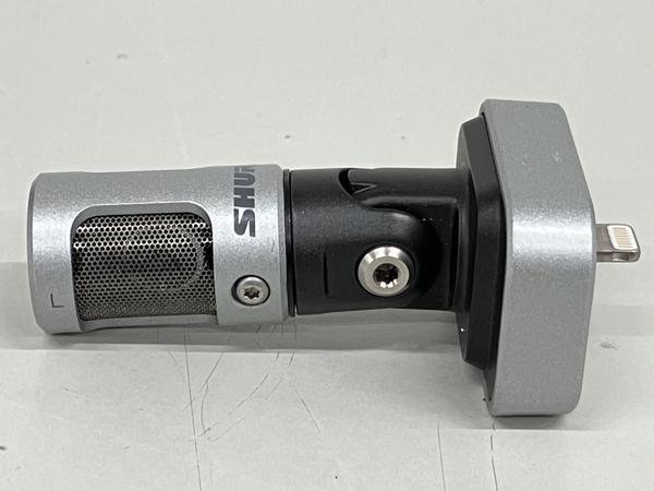 【動作保証】 Shure MOTIV MV88 Lightning Digital Stereo Condenser Microphone ライトニング コンデンサー マイクロフォン 中古 K8717780_画像8