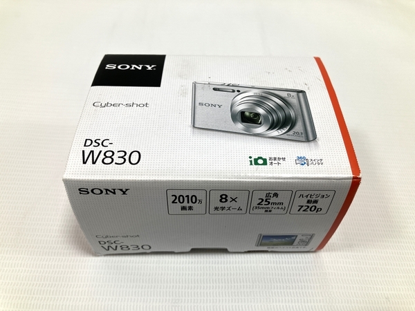【動作保証】SONY Cyber-shot DSC-W830 コンパクト デジタルカメラ 2010万画素 ソニー ジャンク H8560617_画像2