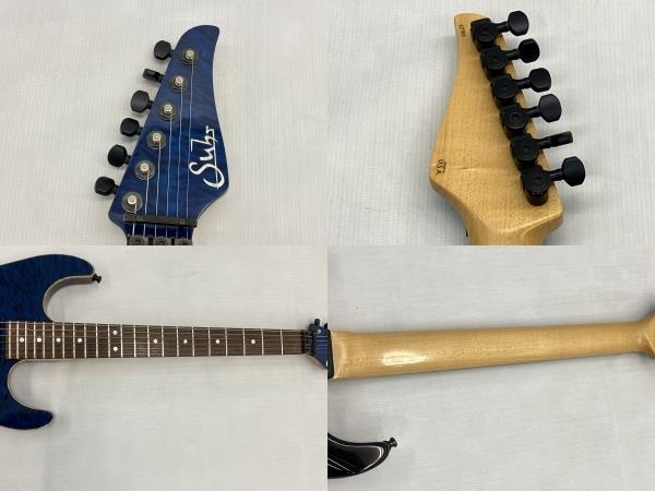 【動作保証】 Suhr Standard 2011 BLUE メイプル エレキギター 楽器 サー ケース付き 中古 良好 C8727375の画像7