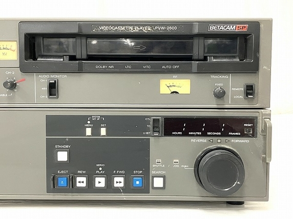 SONY PVW-2600 ベータカム SPプレーヤー ビデオ カセット プレーヤー ソニー ジャンク O8736407_画像4