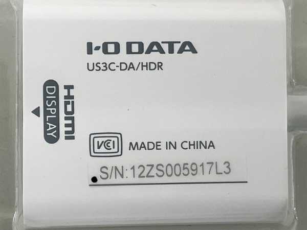 【動作保証】IO DATA US3C-DA/HDR USB Type-C対応 グラフィックアダプター HDR対応モデル 中古 K8719405_画像6