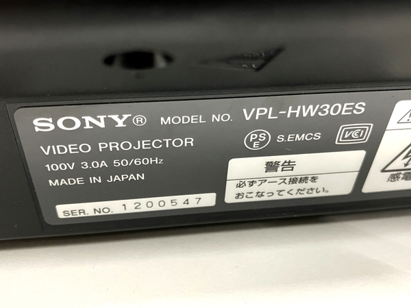 【動作保証】 SONY VPL-HW30ES ビデオプロジェクター ソニー 映像機器 中古 B8731805の画像7