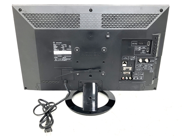 SHARP シャープ AQUOS アクオス LC-24K30 液晶テレビ 24V型 2015年製 TV 家電 ジャンク M8502312の画像4