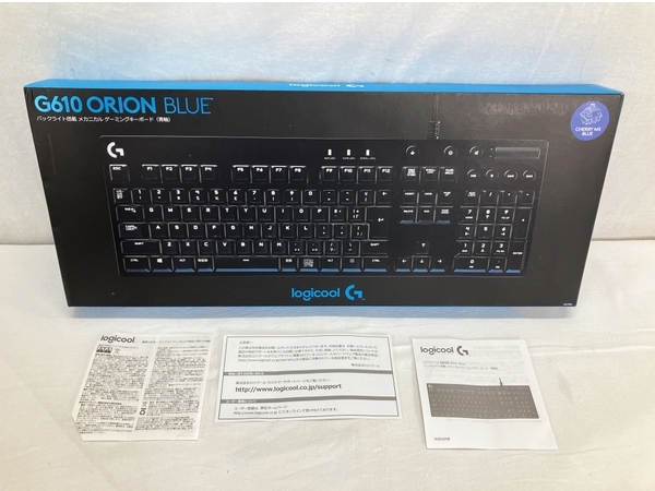 【動作保証】logicool G610BL ゲーミングキーボード 有線 青軸 PC周辺機器 中古 W8732382_画像2