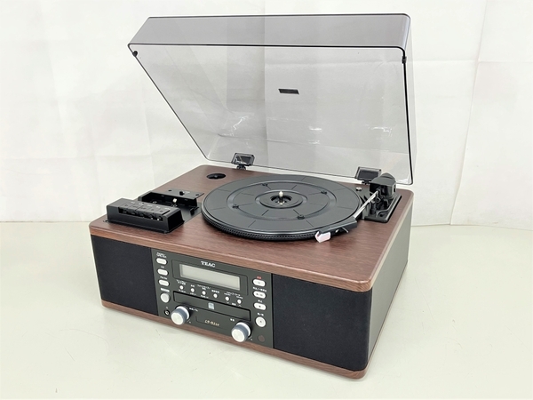 TEAC LP-R520 ターンテーブル カセットプレーヤー付 CDレコーダー 2022年製 ディアック ジャンク K8101375