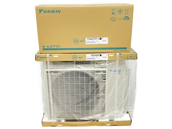 【引取限定】【動作保証】DAIKIN F564ATRP-W R564ARP ルームエアコン 冷房・暖房兼用 分離式 空冷式 ダイキン 未使用 直 O8709324_画像1