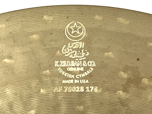 【動作保証】Zildjian K Custom Dark HiHat 13/33cm TOP Bottom シンバル 中古 良好 T8743593の画像5