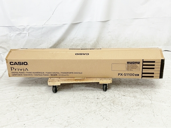 【動作保証】CASIO PX-S1100 BK 電子ピアノ キーボード 88鍵盤 楽器 2022年製 カシオ 中古 良好 W8732045の画像9