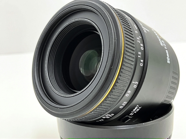 【動作保証】SIGMA 50mm 1:2.8 DG macro レンズ カメラ周辺機器 撮影 趣味 シグマ 中古 Z8698152_画像1