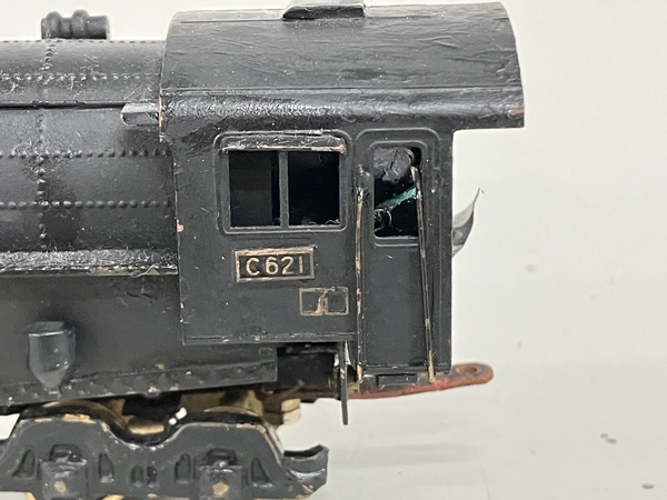 メーカー不明 C621 蒸気機関車 HOゲージ ホビー 鉄道模型 ジャンク K8717899_画像3