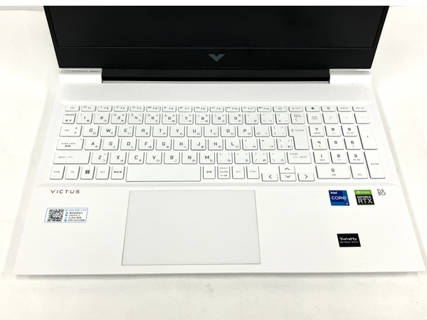 【動作保証】HP Victus 16-d1096TX i7 12700H 16.1インチ ノートパソコン RTX 3060 16GB SSD 512GB 中古 良好 M8664389の画像4