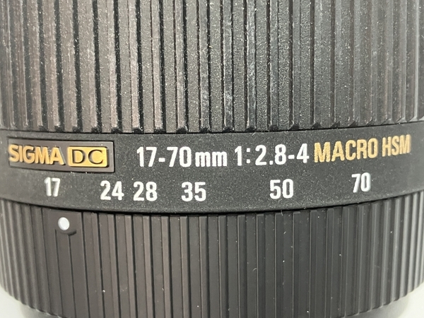 【動作保証】SIGMA DC 17-70mm F2.8-4 MACRO HSM 標準 レンズ シグマ 中古 C8728796の画像8
