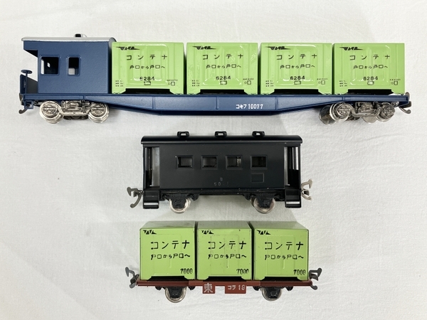 開店記念セール! エンドウ コキ5500 E5000 コンテナ チ1000 材木積 HOゲージ 鉄道 貨物列車