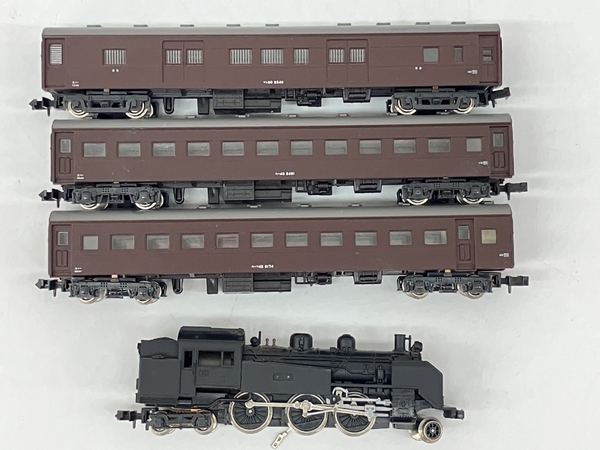 KATO 2002 C11 312 蒸気機関車 510 スハフ42 スハ43 マニ60 4両セット Nゲージ 鉄道模型 カトー ジャンク C8747881の画像6