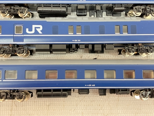 【動作保証】TOMIX トミックス ブルートレイン 国鉄 EF65-1000形 電気機関車 客車 5両セット Nゲージ 鉄道模型 中古 良好 C8755361の画像7