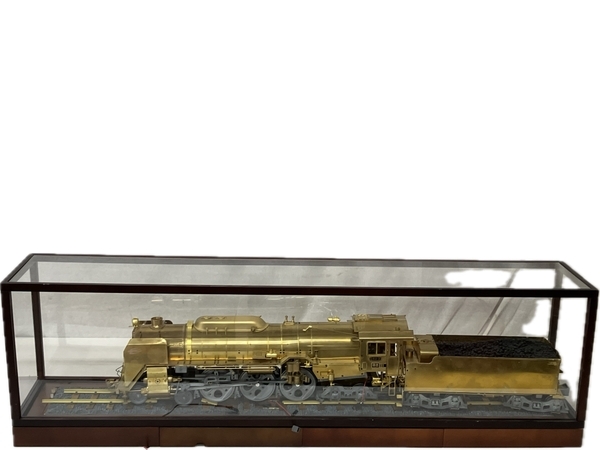 【引取限定】DeAGOSTINI デアゴスティーニ 1/24 蒸気機関車 C62 2 鉄道模型 ケース付 ジャンク 直 S8695162の画像1