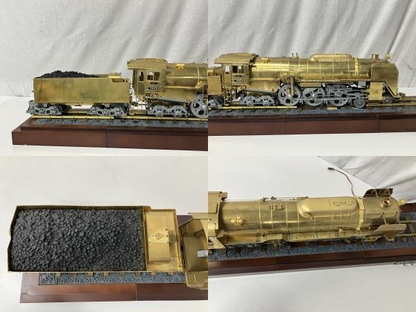【引取限定】DeAGOSTINI デアゴスティーニ 1/24 蒸気機関車 C62 2 鉄道模型 ケース付 ジャンク 直 S8695162の画像6