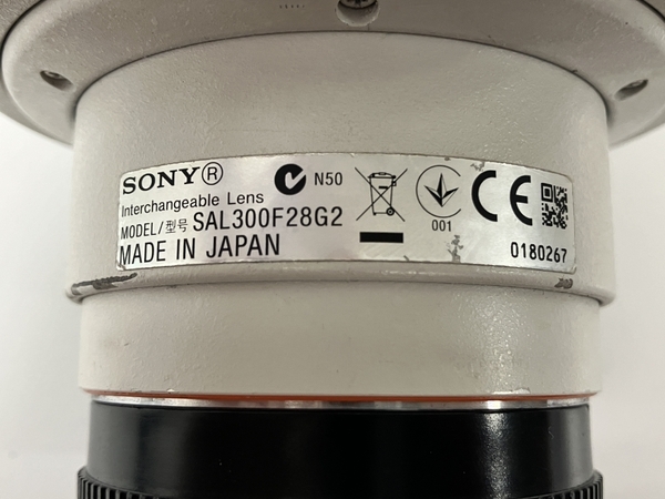 SONY SAL300F28G2 300mm F2.8 G SSM II Aマウント 大口径 ズームレンズ 中古 Z8671769の画像5