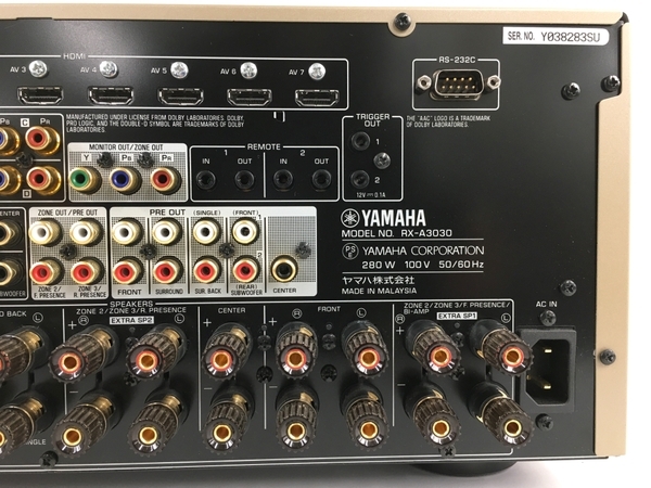 Yahoo!オークション - 【動作保証】YAMAHA RX-A3030 AVアンプ AV Yahoo!オークション - 【動作保証】YAMAHA RX-A3030 AVアンプ AV