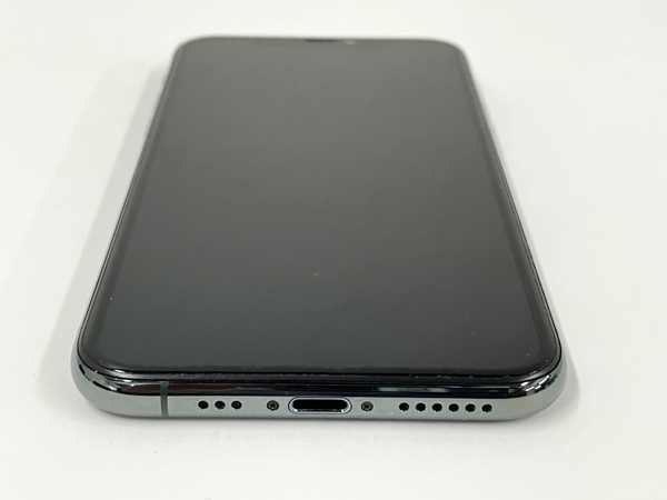 Apple iPhone 11 Pro MWCC2J/A スマートフォン 携帯電話 256GB 5.8インチ 88% SIMフリー ミッドナイトグリーン 中古 美品 T8474368の画像4