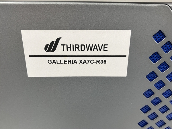 【動作保証】Thirdwave GALLERIA XA7C-R36 ゲーミングデスクトップPC Core i7-12700 16GB SSD 1TB RTX 3060 WIN11 中古 美品 T8658485の画像9