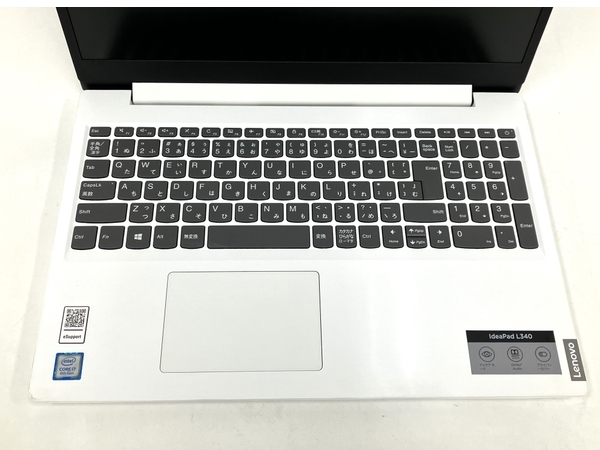 【動作保証】LENOVO ideapad L340 ノートパソコン 15.6型 i7-8565U 4GB SSD 256GB Win11 DVDドライブ 中古 M8690452の画像3