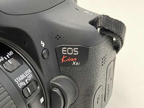 【動作保証】CANON EOS KISS X8I 55-250mm 18-55mm カメラ ダブルレンズキット 一眼レフ 写真 趣味 中古 良好 Z8741157の画像5