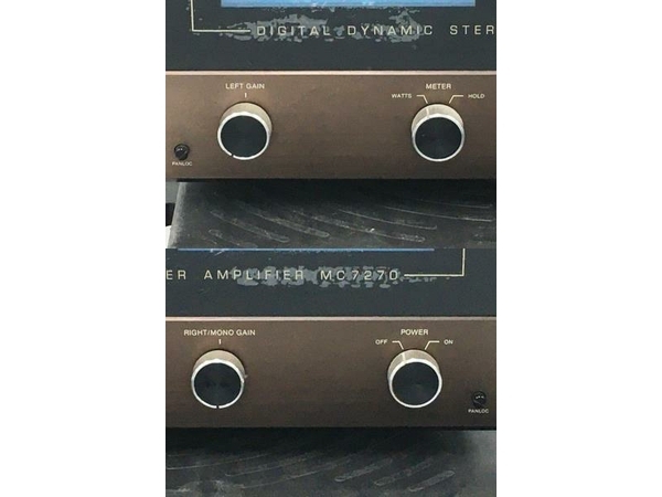 【引取限定】McIntosh MC7270 ステレオパワーアンプ 中古 直 Y8586015の画像6