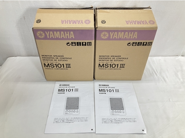 【動作保証】YAMAHA MS101III パワードモニター スピーカー ペア 音響機材 中古 W8724356の画像2