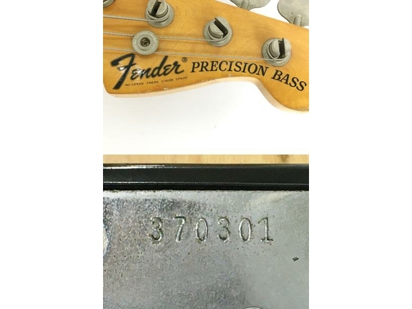 Fender USA Precision Bass 1973年製 37万番代シリアル プレシジョンベース ヴィンテージ エレキベース 中古 Y8722332の画像3