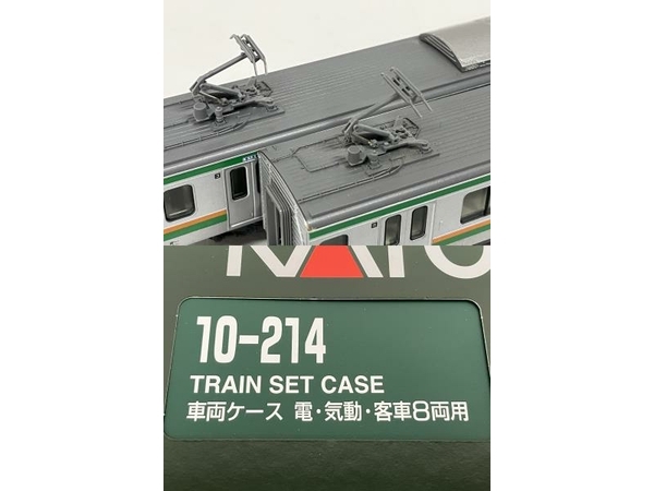 【動作保証】KATO E231系 東海道線 湘南新宿ライン 基本 増結セット 8両セット 10-214 車両ケース付き Nゲージ 鉄道模型 中古 S8755054の画像9