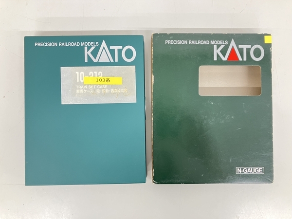 KATO 103系 ウグイス色 4両セット 10-212 ケース入り Nゲージ 鉄道模型 ジャンク K8737801_画像2