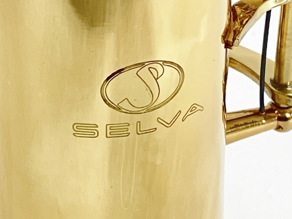 【動作保証】SELVA ソプラノサックス マウスピース ケース付き 楽器 中古 W8757182の画像10