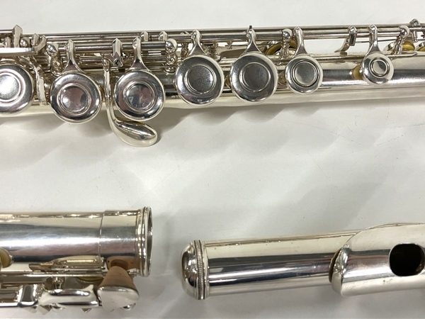 YAMAHA ヤマハ YFL-411 STABLISHED IN 1887 Eメカ フルート 管楽器 楽器 音楽 中古 良好 B8709308の画像3