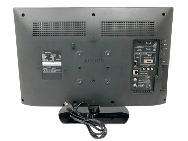 【動作保証】SHARP LC-24K20 2015年製 24インチ 液晶テレビ シャープ 家電 中古 M8711908の画像5