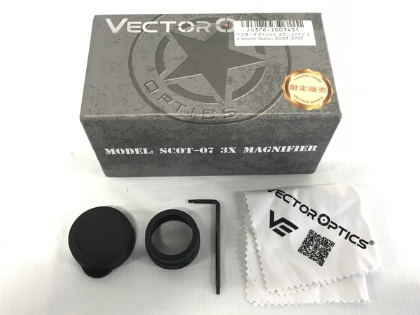 【動作保証】VECTOR OPTICS MODEL SCOT-07 3X MAGNIFIER スコープ エアガン 用品 サバゲー 趣味 中古 F8757007の画像2