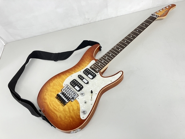 【動作保証】SCHECTER シェクター SDDX-24-AS LDSB/R エレキ ギター 24フレット 弦楽器 中古 良好 K8748750の画像1