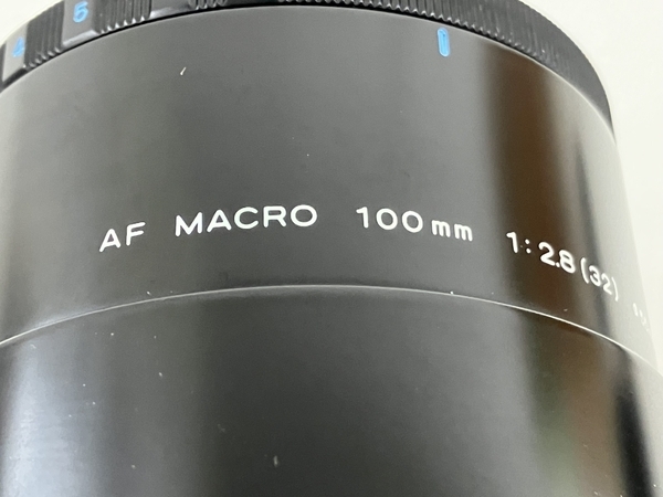 MINOLTA ミノルタ AF 100 MACRO 1:2.8(32) D φ55mm レンズ カメラレンズ ジャンク K8720567の画像4
